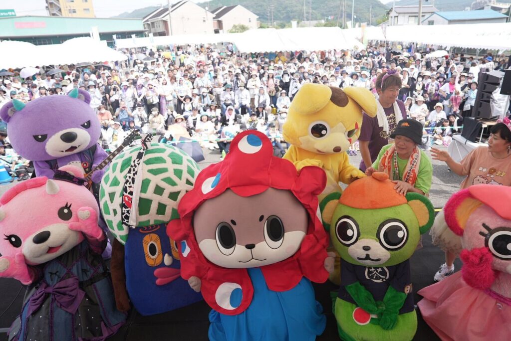 2025年度ご当地キャラまつりの様子